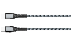Кабель USB PD Type-C/Type-C ColorWay CW-CBPDCC039-GR 3,0A 2м сірий