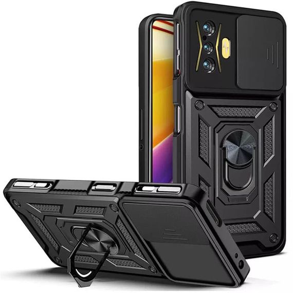 Ударостійкий чохол Camshield Serge Ring для Xiaomi Poco F4 GT