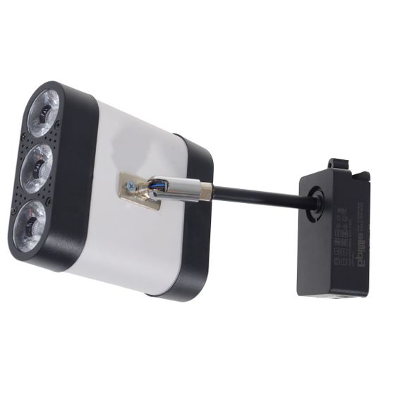 Светильник трековый поворотный LED KW-222/40W NW | Зображення 1