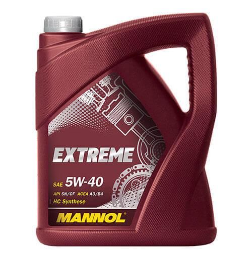 Моторна олива Mannol Extreme 5w40 5л SN/CF