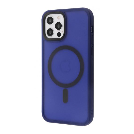 Чохол WAVE Matte Insane Case with Magnetic Ring iPhone 12 Pro midnight blue