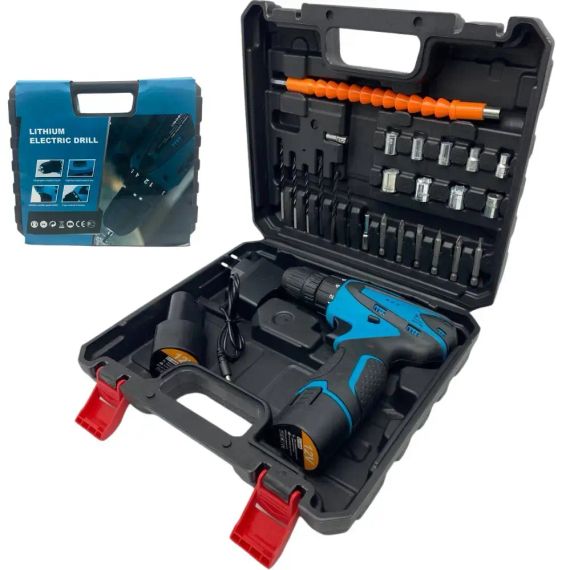 Акумуляторний Шуруповерт 12 V, шуруповерт з набором | Зображення 2