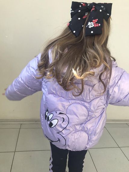 Куртка детская для девочки  Китай Sofia SF-1530 90-100-110-120-  розовый, лиловый | Зображення 4