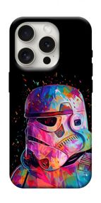 Чохол з картинкою Color astronaut для Apple iPhone 16 Pro (6.3")