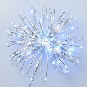 Электрическая гирлянда YES Нить 975036 10 м 100 LED холодно-белая