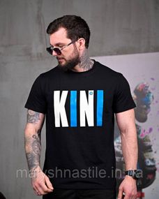 Мужская футболка KINI black ПП7513