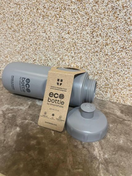 Пляшка для води Smartshake EcoBottle Squeeze 500ml Gray | Зображення 9