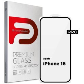 Стекло защитное Armorstandart Pro Apple iPhone 16 with mesh (ARM87026)