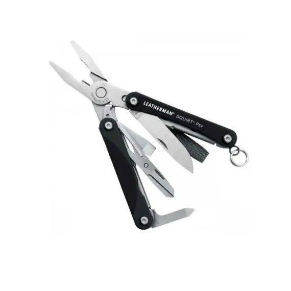 Мультитул Leatherman Squirt PS4 BLACK Инструмент мультитул Мультитул армейский Мультиинструмент