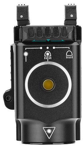 Підствольний ліхтар на зброю Ліхтар з ЛЦУ Olight Baldr Mini Black Зелений ЛЦУ Ліхтар з ЛЦУ | Зображення 2