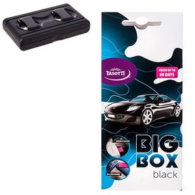 Ароматизатор під сидіння Tasotti / "Big box" - 58g/ Black
