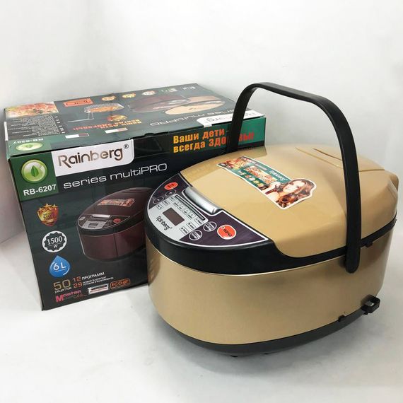Мультиварка 5 літрів, Мультиварка рисоварка багатофункціональна пароварка якісна NB-53 | Зображення 4