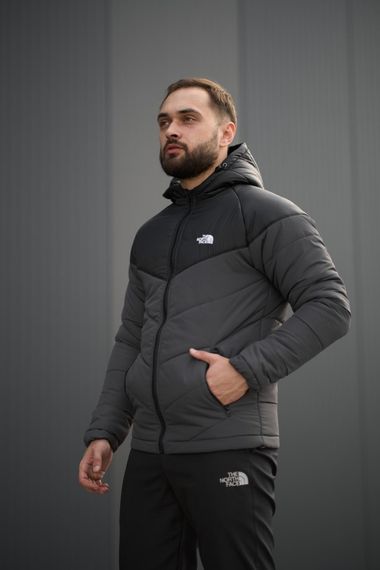 Куртка TNF чорно-сіра | Зображення 1