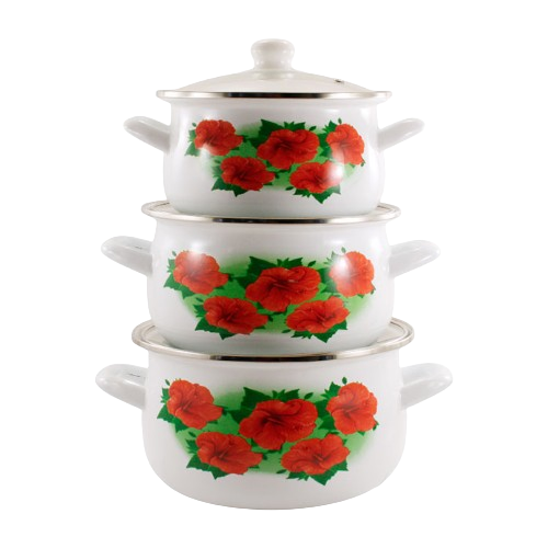 9W НАБІР ємал. 3-пр 2,0/3,0/4,0л Каркаде 7323940000