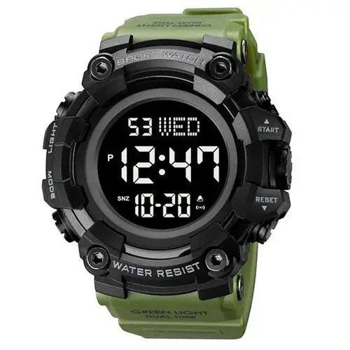 Electronic tactical wristwatch SKMEI 1968AG / Men's military watches / WA-670 Sports watches | Зображення 2