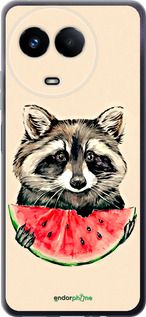 Чохол на Realme Realme 11 5G Єнотик з кавуном "4605u-3175-2448"