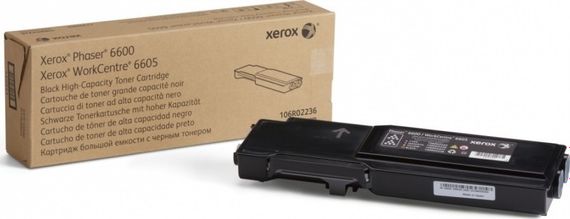 Тонер картридж Xerox PH6600/WC6605 Black (8000 стр) (106R02236)