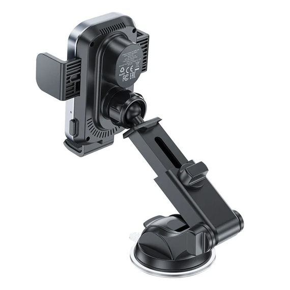 Автотримач з БЗП Acefast D53 with Electric Clamp for Dashboard Black | Зображення 2