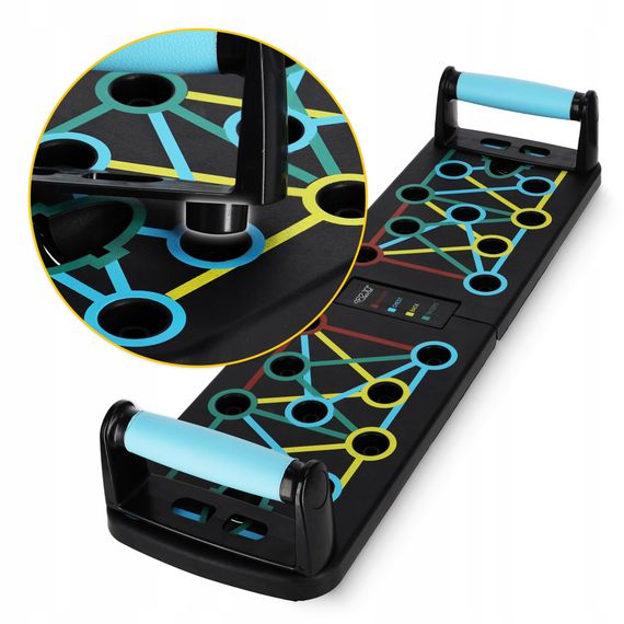 Упори (дошка) для віджимань зі змінним хватом 4FIZJO Push-up Board (P-5907739312785) | Зображення 5