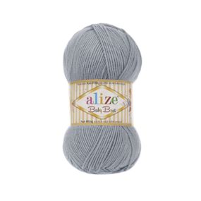 Пряжа Alize Baby Best No 119 (Алізе Бебі Бест) – 10% Бамбук, 90% Антипілінг Акрил, 100г/240м