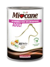 Корм Morando Miocane Adult Lamb & Potatoes вологий з ягнятком для дорослих собак 400 гр