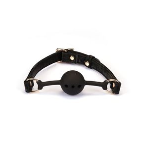 Кляп Liebe Seele Boudoir Amor Ball Gag Чорний One Size
