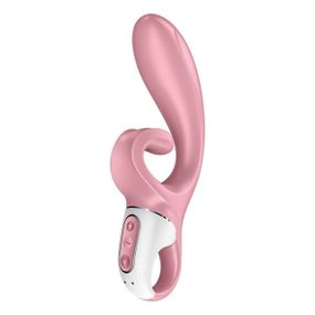 Вібратор-кролик Satisfyer Hug Me з під'єднанням до програми, рожевий Sex Aura