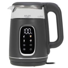 Електрочайник Adler AD 1305 grey silver 1.7 л сірий