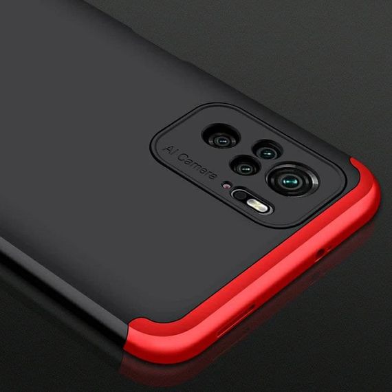 Чохол GKK 360 градусів для Xiaomi Redmi Note 10 Pro колір Синій | Зображення 3