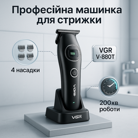 Профессиональная машинка для стрижки волос с насадками, Машинка для стрижки с дополнительными насадками OA-26