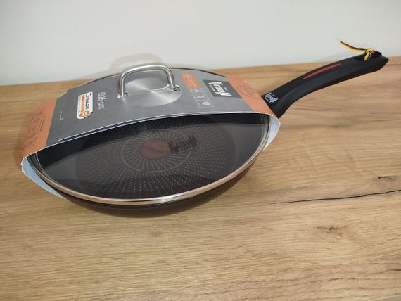 Сковорода антипригарная с крышкой Krauff Smart Fry 26 см 88-222-115 алюминиевая для всех плит | Зображення 4