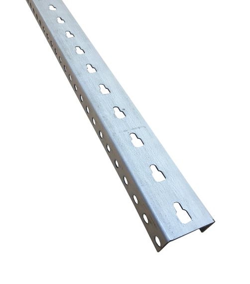 Профиль 1.5-300мм П-образный 47х26мм перфорированный оцинкованный Ny95505632 | Зображення 2
