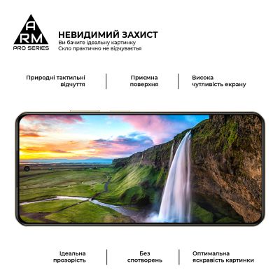 Стекло защитное Armorstandart Pro Realme C75 4G Black (ARM82888) | Зображення 3