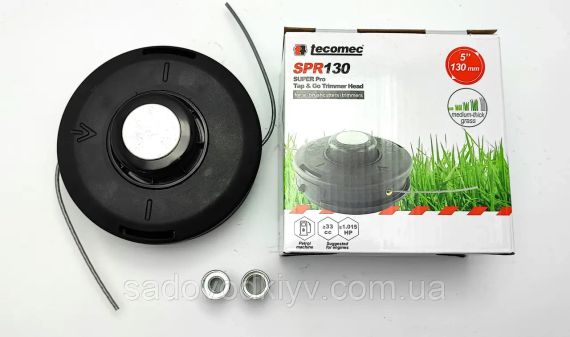 Косильна головка Tecomec 50769019 SUPERPRO D130 M10*1 M12*1.5