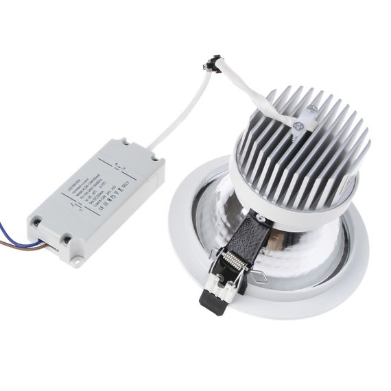 Светильник потолочный LED врезной  LED-25/10W WW WH | Зображення 1