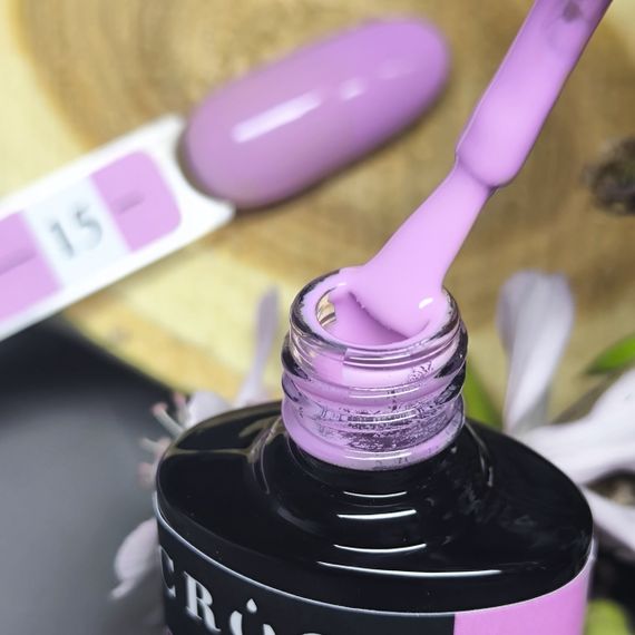 Гель-лак Crooz 15 (глибокий відтінок рожевого) 8мл