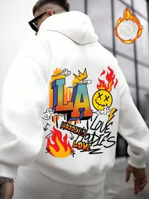 Худі з ДТФ на Флісі (оверсайз)