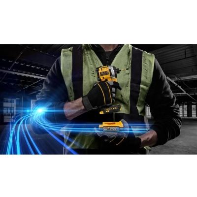 Шуруповерт DeWALT 18 В XR Li-lon PowerStack 1.7Ah, 206 Нм,кейс TSTAK (DCF850E1T) | Зображення 7