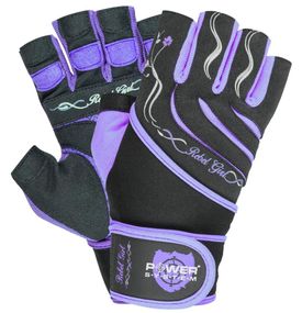 Рукавички для фітнесу Power System PS-2720 Rebel Girl жіночі Purple XS