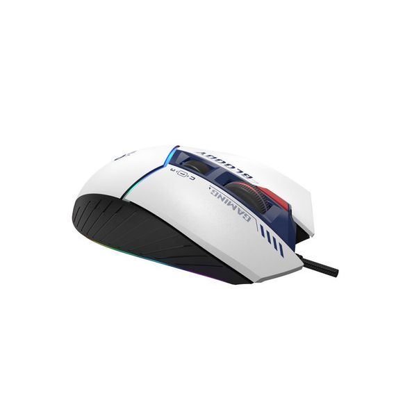 Миша ігрова A4Tech W95 Max Bloody, колір білий, активоване ПЗ | Зображення 1