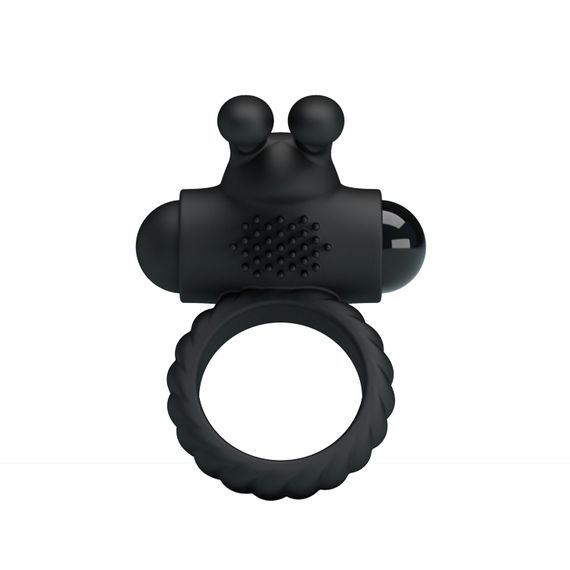 Ерекційне кільце - Pretty Love Eudora Penis Ring Black | Зображення 9