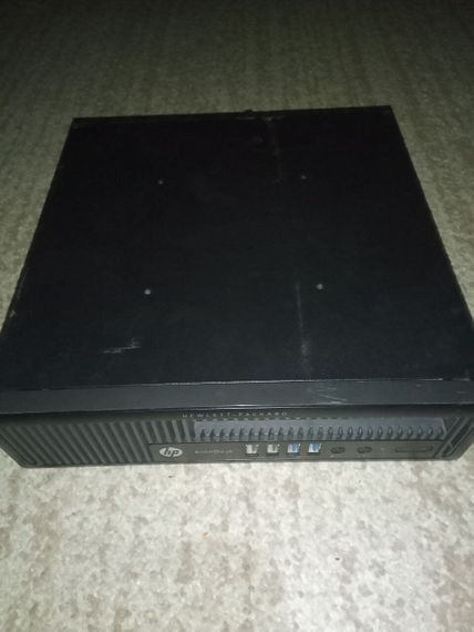 Неттоп Б-клас HP EliteDesk 800 G1 USFF / Intel Core i5-4570S (4 ядра по 2.9 - 3.6 GHz) / 4 GB DDR3 / 60 GB SSD / Intel HD Graphics 4600 / DVD-ROM б/в | Зображення 3