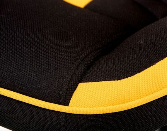 Офисное кресло - геймерское кресло Prime black - yellow экокожа | Зображення 7