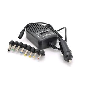 Універсальне АЗУ 80W, корпус - пласт, ручне регулювання, 8 Г-подібних роз'ємів ОЕМ