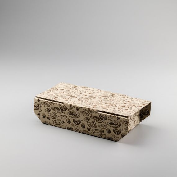 Коробка для суші паперова, 165х115х50 мм. 100 шт./уп | Зображення 1