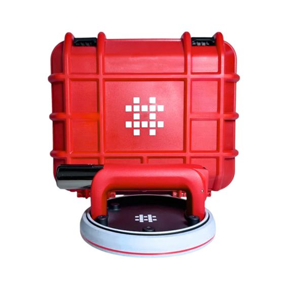 Аккумуляторная вакуумная присоска для плитки алюм 180 мм 150 кг 6106 Shijing | Зображення 3