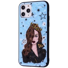 Чохол для Iphone 11 Pro королева. Колір блакитний NJ-93