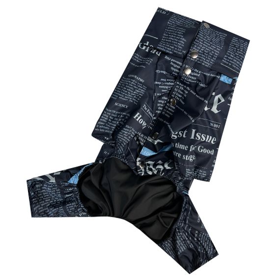 Дощовик газета синій M-114 | Зображення 2