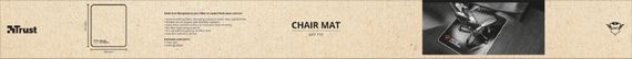Коврик для кресла Trust GXT 715 Chair mat Black (22524_TRUST) | Зображення 7