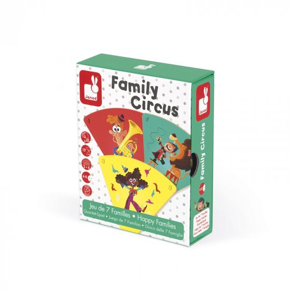 Настольная игра Janod Happy Families Цирк J02755 (J02755)